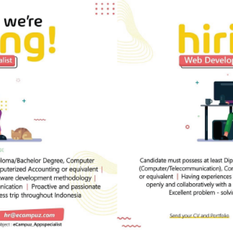 Lowongan Kerja Full Time PT Solusi Kampus Indonesia (eCampuz)