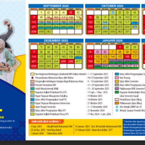 Kalender Akademik Tahun Ajaran 2025/2026